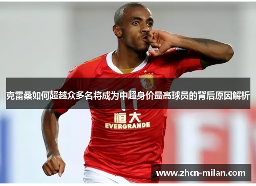 克雷桑如何超越众多名将成为中超身价最高球员的背后原因解析