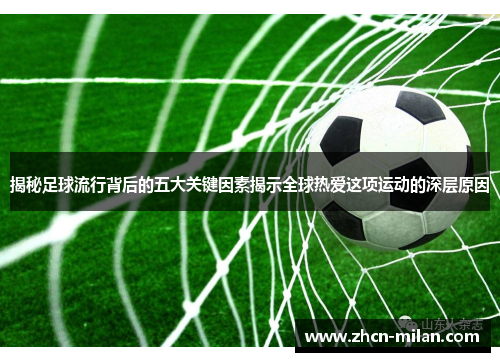 揭秘足球流行背后的五大关键因素揭示全球热爱这项运动的深层原因